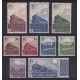 FRANCIA 1941 COLIS POSTAUX Yv 174/81 SERIE COMPLETA NUEVA CON GOMA TRENES RARA SEGUNDA GUERRA MUNDIAL 42 EUROS